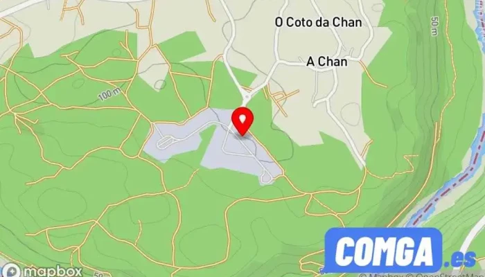 mapa de Cerrajería Gómez Y Gómez Carpintería metálica y de aluminio en Arbo