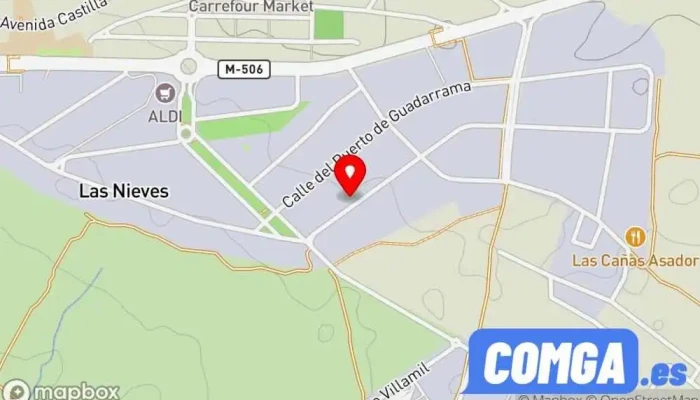 mapa de Cerrajería HEFEJIM Cerrajero en Móstoles