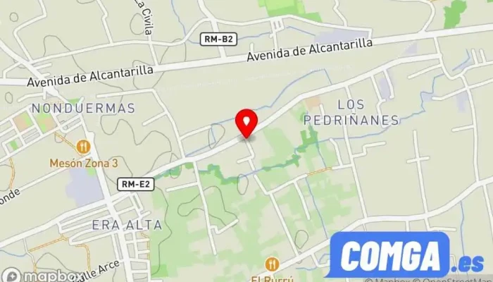mapa de Cerrajería Herca SL Cerrajero en Murcia