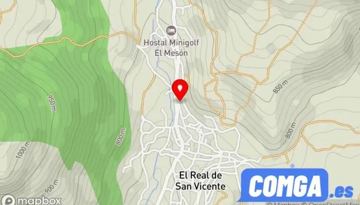 mapa de Cerrajería Hermanos Llorente C B Cerrajero en El Real de San Vicente