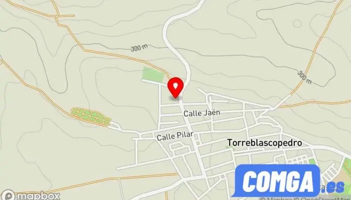 mapa de Cerrajería Isver S L Carpintería metálica y de aluminio, Instalación de persianas, Tienda de artículos de cristal, Tienda de mosquiteras, Tienda de mamparas de ducha en Torreblascopedro