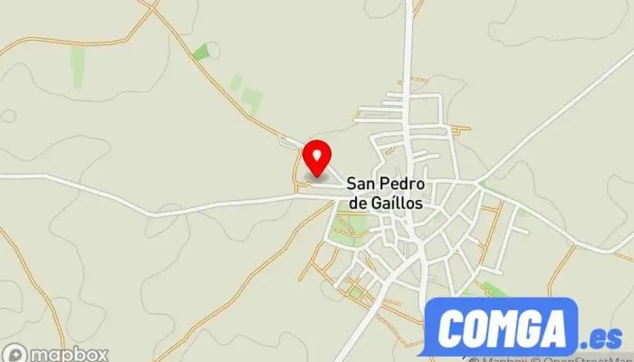 mapa de Cerrajería Javier Martín Horcajo Cerrajero en San Pedro de Gaíllos