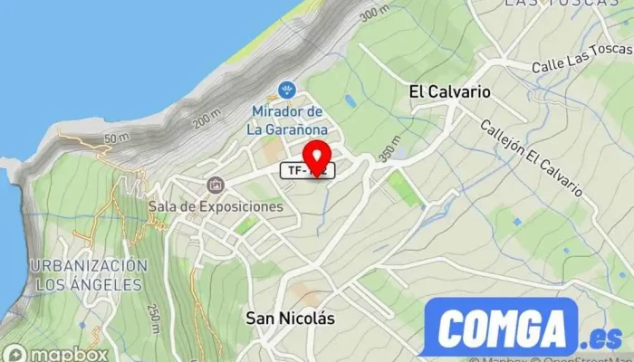mapa de Cerrajería Jesnoe Cerrajero en El Sauzal