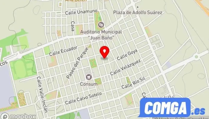 mapa de Cerrajería Jeycar Cerrajero en Las Torres de Cotillas