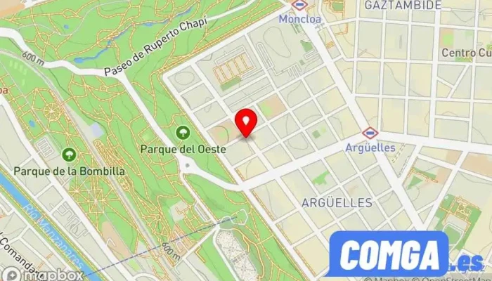 mapa de Cerrajería Joma Cerrajero, Servicio de duplicación de llaves en Madrid