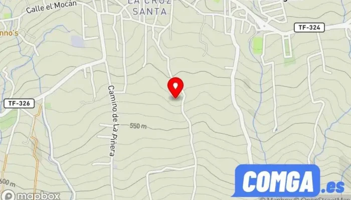mapa de Cerrajería Jose Antonio Chávez Rodríguez Cerrajero en Los Realejos