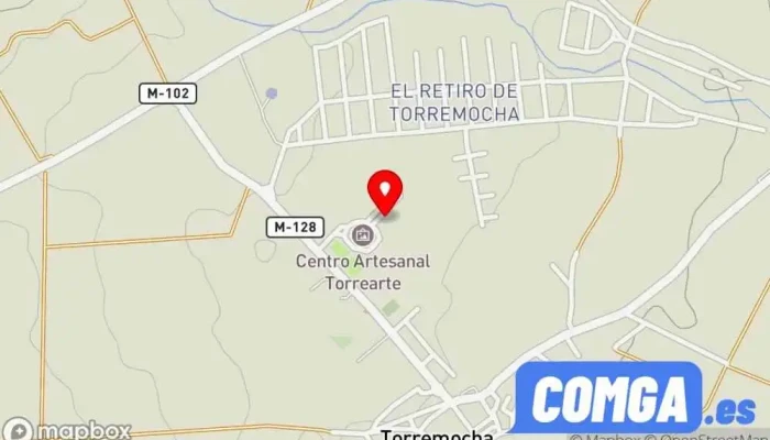 mapa de Cerrajería Juan Carrasco Cerrajero en Torremocha de Jarama
