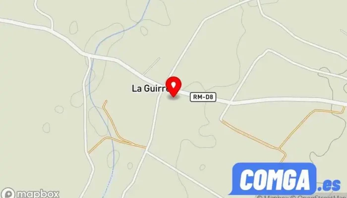 mapa de Cerrajería La Guirreta Cerrajero en Murcia