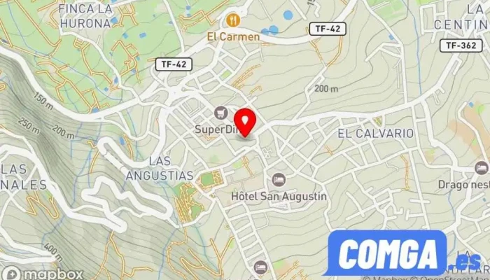 mapa de Cerrajería La Llave Maestra Cerrajero en Icod de los Vinos