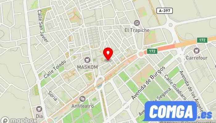 mapa de Cerrajería Locksmith Marbella y Estepona Cerrajero, Servicio de duplicación de llaves, Tienda de cajas fuertes en San Pedro Alcántara