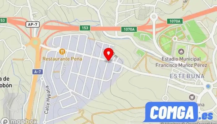mapa de Cerrajería Loinme, S.L. Cerrajero en Estepona
