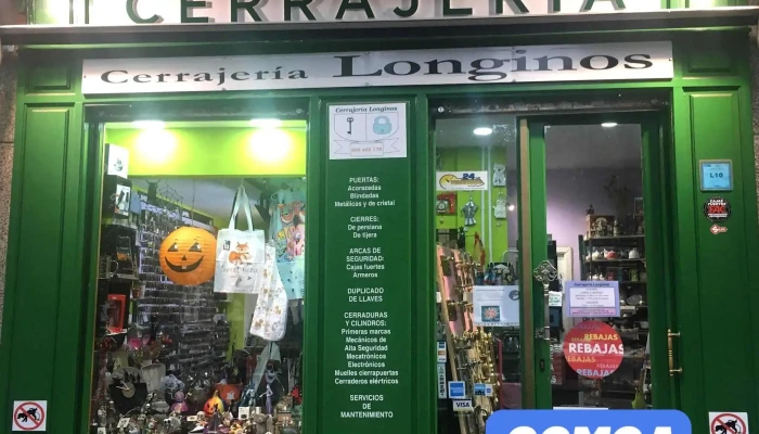 Cerrajería Longinos, Servicios y Deco - Madrid