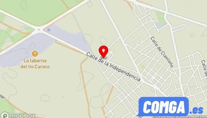 mapa de Cerrajería López-Adeva C.B. Cerrajero en Consuegra