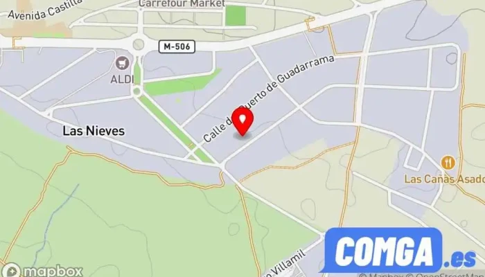 mapa de Cerrajería López y Manzano s.l  en Móstoles