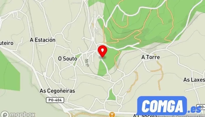 mapa de Cerrajería Macedo Cerrajero en Pontevedra