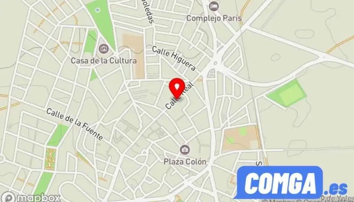 mapa de Cerrajería Manglano  en Illescas