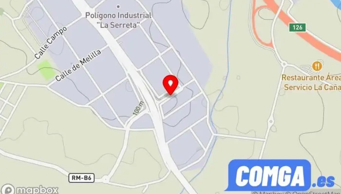 mapa de Cerrajería Merlos Cerrajero, Herrero en Molina de Segura