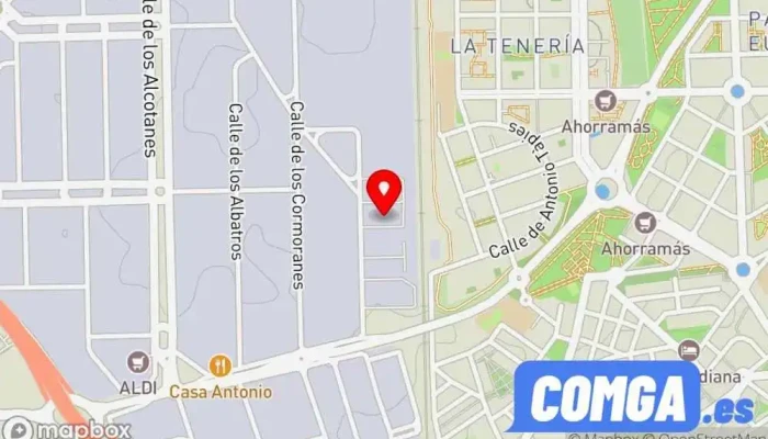 mapa de Cerrajería Metalpim Cerrajero en Pinto