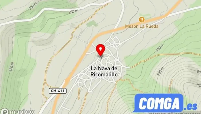 mapa de Cerrajería Miguel Angel Muñoz Cerrajero en Nava De Ricomalillo ( La )