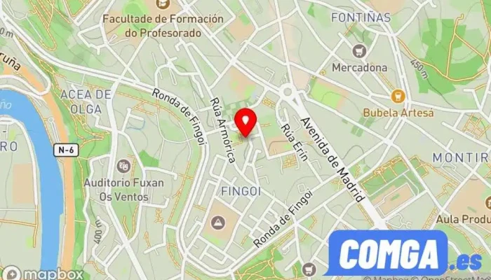 mapa de Cerrajería Más Seguridad Cerrajero en Lugo