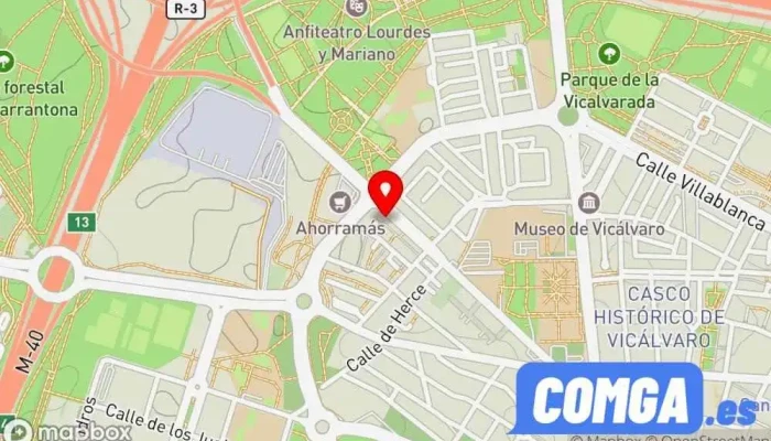 mapa de Cerrajería Neira, Sl Cerrajero, Carpintería metálica y de aluminio en Madrid