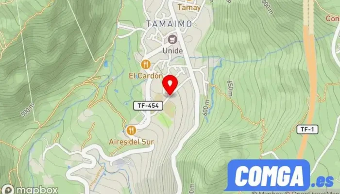 mapa de Cerrajería Rg Tamaimo S.L. Carpintero, Cerrajero en Tamaimo