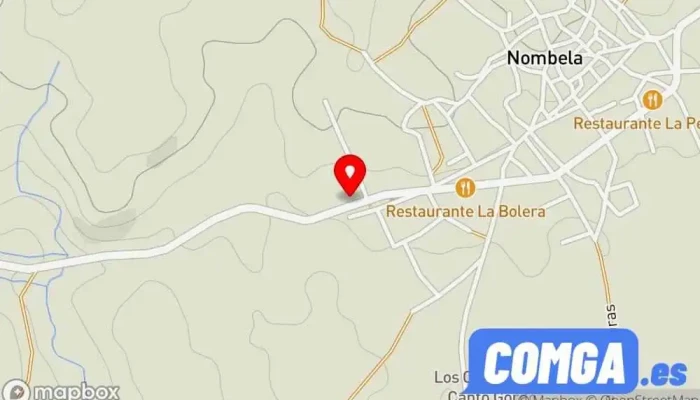 mapa de Cerrajería Riansa S L Cerrajero, Carpintería metálica y de aluminio en Nombela