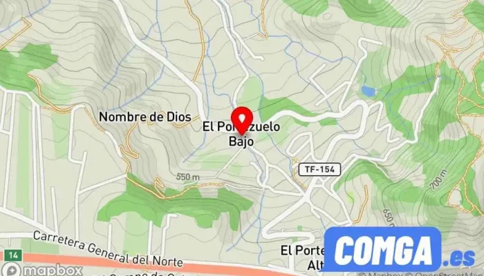 mapa de Cerrajería Rodríguez Cerrajero en Santa Cruz de Tenerife
