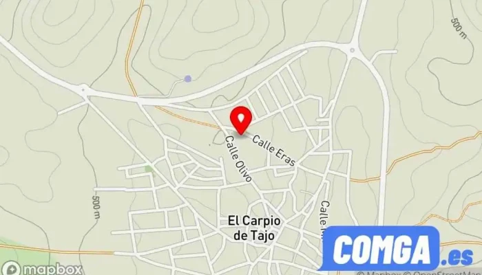 mapa de Cerrajería Rodríguez Rodríguez Cerrajero en El Carpio de Tajo