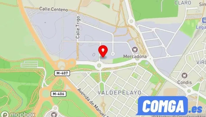 mapa de Cerrajería Roiga Cerrajero en Leganés