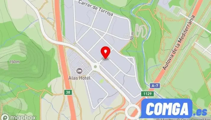 mapa de Cerrajería Roldán Cerrajero en L