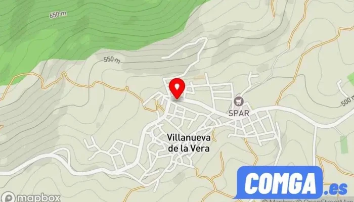 mapa de Cerrajería Salinero S L Cerrajero en Villanueva de la Vera