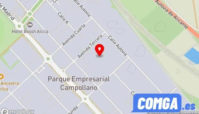 mapa de Cerrajería Sancaez Y Martínez Cerrajero en Albacete