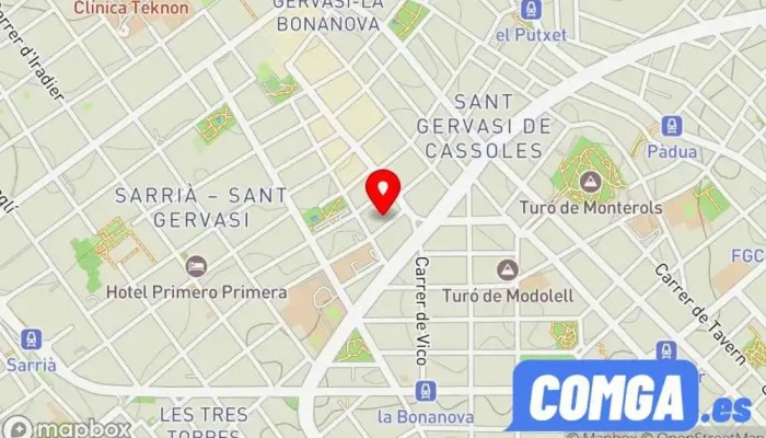 mapa de Cerrajería ServiBCN - Cerrajeros 24 horas Barcelona Instalación de persianas, Cerrajero, Proveedor de sistemas de seguridad en Barcelona
