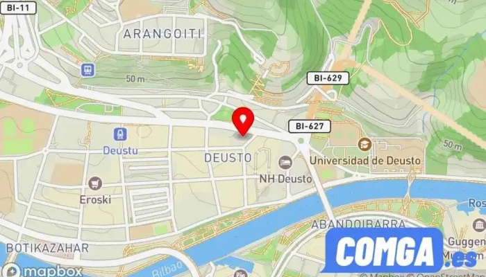 mapa de Cerrajería Somera Cerrajero, Herrero en Bilbao