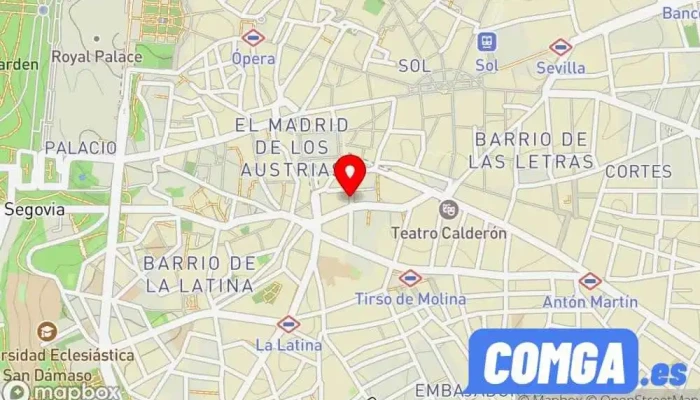 mapa de Cerrajería Super Rapido. Ferreteria Cerrajero, Ferretería, Servicio de duplicación de llaves en Madrid