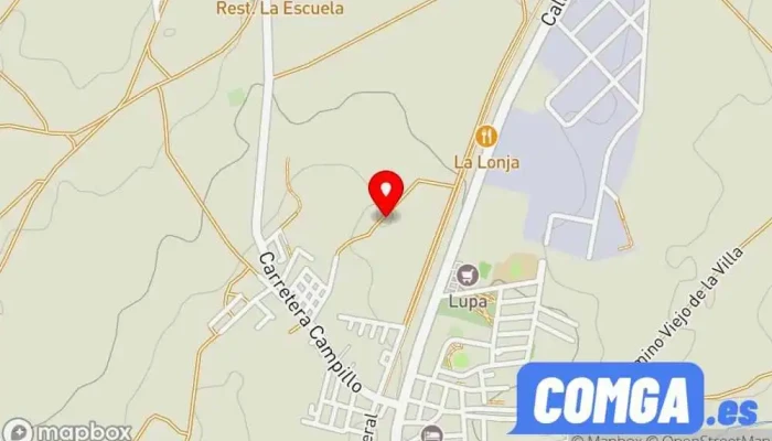 mapa de Cerrajería Sánchez Pulido Cerrajero en Guijuelo