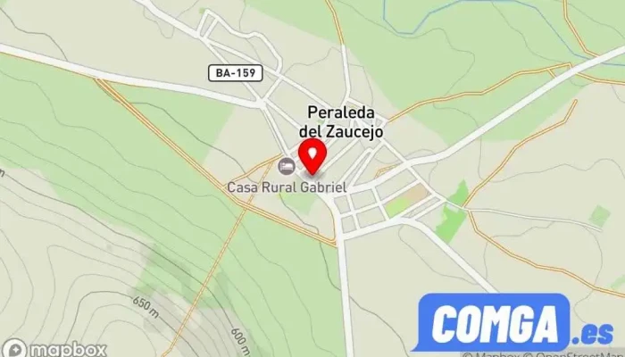 mapa de Cerrajería Talleres Lambea Cerrajero en Peraleda del Zaucejo