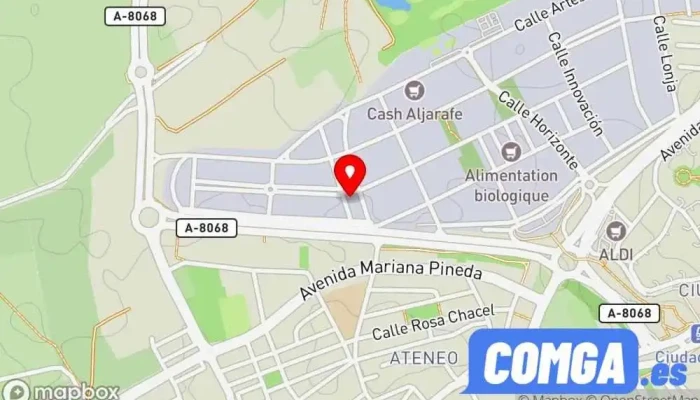 mapa de Cerrajería Triana Cerrajero en Mairena del Aljarafe