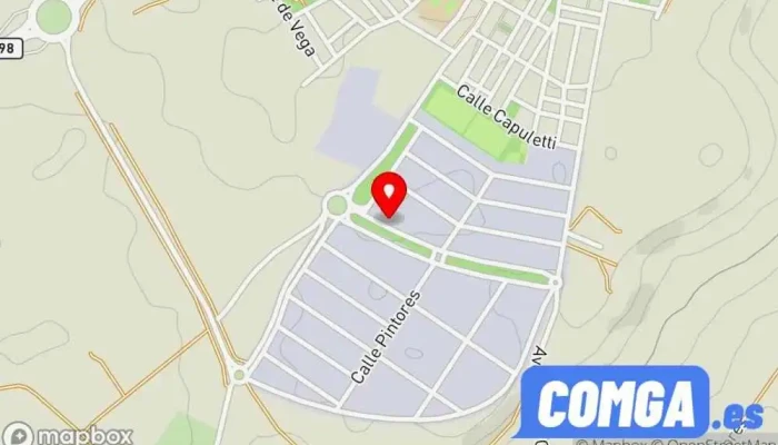 mapa de Cerrajería Y Aluminio El Campano Cerrajero, Proveedor de toldos, Herrero, Tienda de persianas, Fábrica de puertas, Cristalero, Carpintería metálica y de aluminio, Taller de instalación de puertas y ventanas, Tienda de mosquiteras en Mairena del Alcor