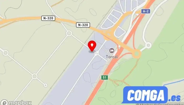 mapa de Cerrajería y Calderería Incal Cerrajero, Calderería industrial en Cabanillas del Campo