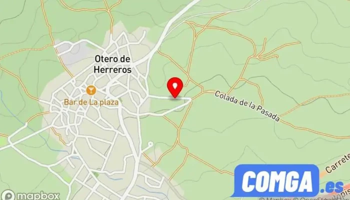 mapa de Cerrajería y construcciones metálicas Hnos. Sanz , S.L. Cerrajero en Otero de Herreros