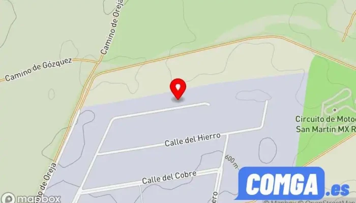 mapa de Cerrajería Y Construcciones Monrosa Cerrajero, Carpintería metálica y de aluminio en San Martín de la Vega