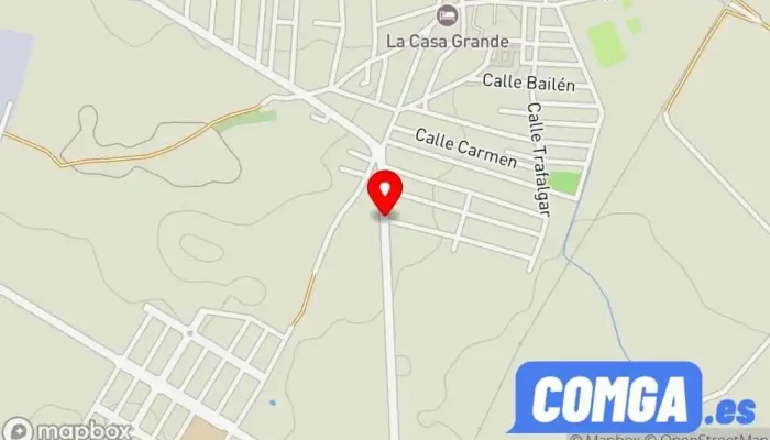 mapa de Cerrajería Y Ferralla Royser Cerrajero en Yuncler