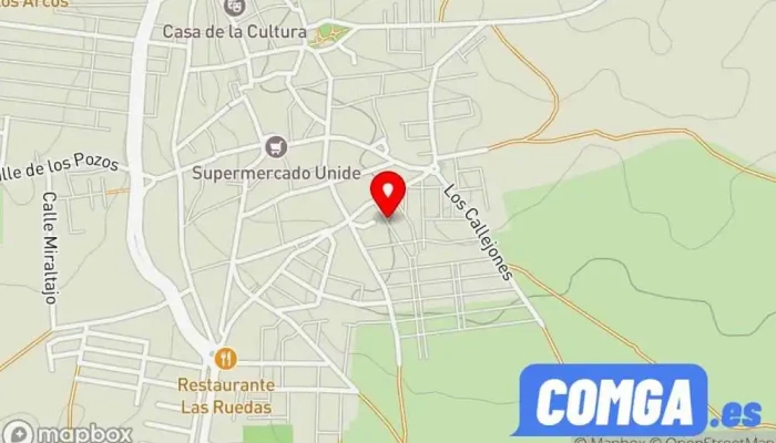 mapa de Cerrajería y Forja Alfonso Sánchez Cerrajero en La Puebla de Montalbán
