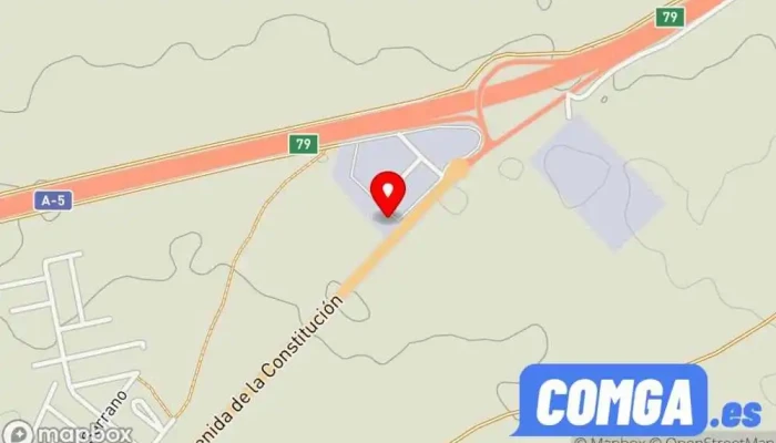 mapa de Cerrajería y Forja Artística Cerrajero en Santa Olalla