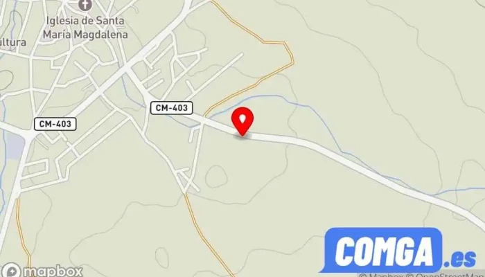 mapa de Cerrajería y forja José María Azaña Cerrajero en Las Ventas Con Peña Aguilera