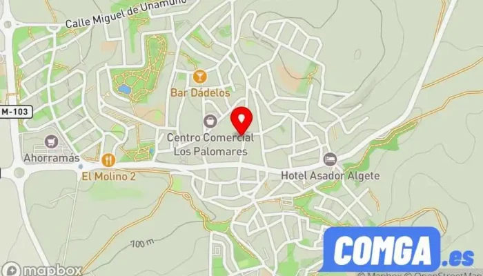mapa de Cerrajería Y Reformas J Martin Cerrajero en Algete