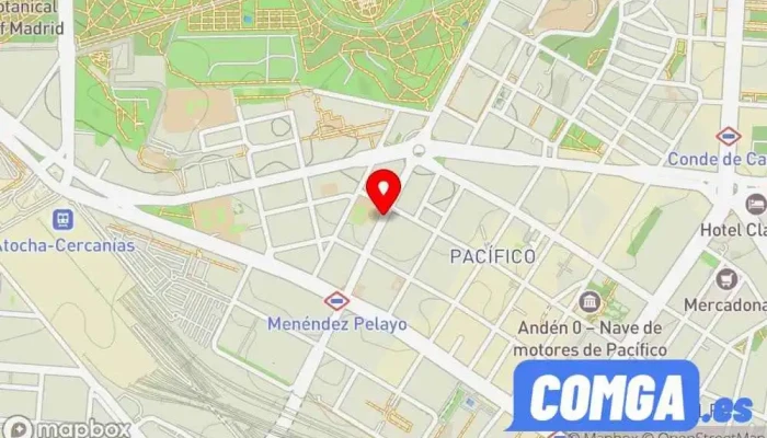 mapa de Cerrajería Yagüe Cerrajero en Madrid