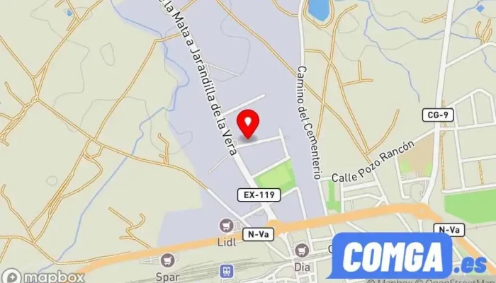 mapa de Cerrajería Ávila  en Navalmoral de la Mata